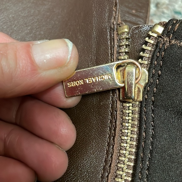 Michael kors leather boots - Picture 4 of 11